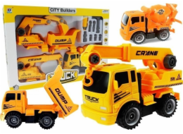 LeanToys sada vozidel pro demontáž Sklápěč betonu LEAN Toys