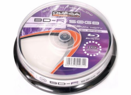 Omega BD-R 50GB 6x10ks (41031)
