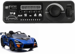 Hudební panel LeanToys pro auto McLaren Senna