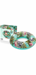 BESTWAY 36302 - Nafukovací kruh 114cm Floral Fantasy Swim Ring