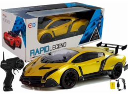 Sportovní auto na dálkové ovládání Lean Sport 1:10 Gold R/C