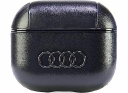 Kryt Audi Audi Leather Big Logo AirPods 3 černo/černý AU-AP3-GT/D3-BK