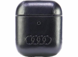 Audi Audi Leather Big Logo AirPods 1/2 kryt černý/černý AU-AP-GT/D3-BK