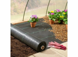 ExtraLink Extralink Agrotextilie 80g 1,6x100m černá uv agrotextilie protiplevelová rohož-371