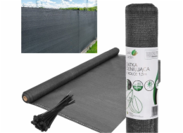 Saska Garden stínící síť 110G/M2 TMAVĚ ŠEDÁ ROLE 1,5X25M SASKA GARDEN