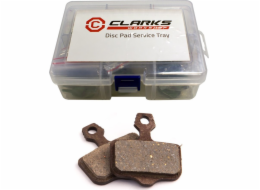 Clarks Brzdové destičky CLARK'S AVID (Elixir 1,3,5, Elixir CR, Elixir R, Sram XX, X0, Elixir DB) Organic (krabička 25 párů)