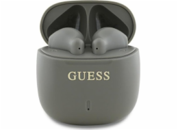 Bluetooth sluchátka Guess Guess GUTWSJ14ESGE TWS + dokovací stanice tmavě modrá Printed Classic Logo