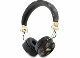 Guess Guess Bluetooth ENC GUBH70EPOSMK sluchátka do uší černá/černá Pivoňka Script Round Shape
