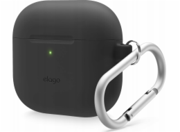 Elago Elago AirPods 4 Hang Silicone Case - pouzdro s karabinou pro AirPods 4 černé - Záruka bezpečnosti. Jednoduché splátky. Doprava zdarma od 170 PLN.