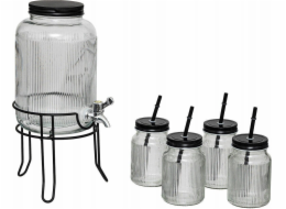 Secret de Gourmet Drinks dávkovač 4 l + 4 sklenice 450 ml