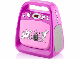 GoGEN GOGEN BOOMBOX BOBKARAOKEP reproduktor PINK RABBITS 8590393405404