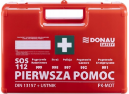 Polská firemní lékárnička Donau Safety DIN 13157 (+ náustek) v krabičce