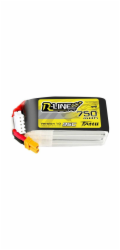 Baterie Tattu R-Line 750mAh 14,8V 95C 4S1P JST-XHR