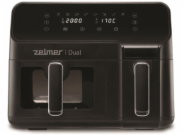 Zelmer ZAF9000 Air Fryer 5,5 l + 3,5 l 2700 W černá