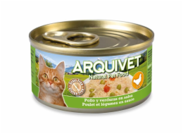 ARQUIVET Chicken in sauce with vegetables - mokré krmivo pro kočky - 80g