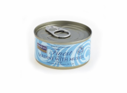 FISH4CATS Sardine with mussel - mokré krmivo pro kočky - 70g