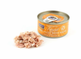 FISH4CATS Tuna fillet with squid - mokré krmivo pro kočky - 70g
