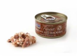 FISH4CATS Sardine and mackerel - mokré krmivo pro kočky - 70g
