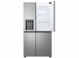 LG InstaView GSJC41PYPE lednice s mrazničkou (vedle sebe) Stojací 641 l E Stříbrná
