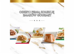 PURINA Gourmet Perle Mini fillets in sauce - mokré krmivo pro kočky - 60x85g