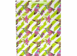JU-PITER Flamingos dárková taška 1295C 18x23x10cm p12, cena za 1 ks.