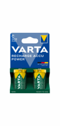 1x2 Varta Recharge Accu Power C Baby 3000 mAh