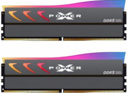 Silicon Power XPOWER Storm RGB paměťový modul 32 GB 2 x 16 GB DDR5 ECC (SP032GXLWU60CFDK)