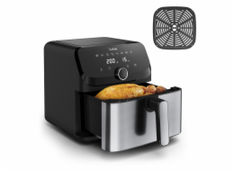 Tefal Easy Fry Mega EY855D10 fritovací hrnec Samostarný 7,5 l Samostatné 2020 W Horkovzdušná fritéza Černá, Nerezová ocel