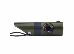 Mil-Tec Píšťalka pro přežití 6 v 1 Olive