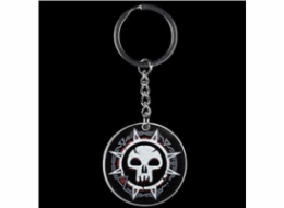 Konix Magic: The Gathering "Black Mana" Metal Keychain