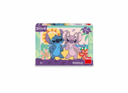 Dino Puzzle Stitch na pláži 100 XL dílků