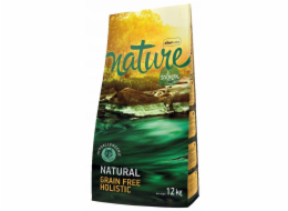 NATURE Grain Free Holistic Losos - suché krmivo pro psy - 12 kg