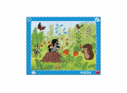 Dino Puzzle Krtek a jahody 40 dílků deskové