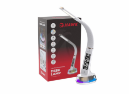 HAWK stolová LED lampa, biela