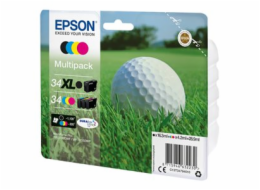 Epson 34 Multipack - 4-balení - černá, žlutá, azurová, purpurová - originální - inkoustová cartridge - pro WorkForce Pro WF-3720, WF-3720DWF, WF-3725DWF