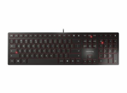 CHERRY KC 6000 SLIM - Klávesnice - USB - anglická - klávesový spínac: CHERRY SX - cerná