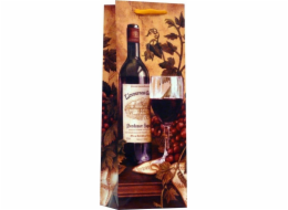 JU-PITER Dárková taška laminovaná láhev 128g 010 p12, cena za 1 ks.
