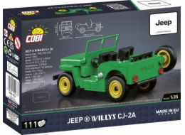 COBI Jeep Willys CJ-2A, stavebnice