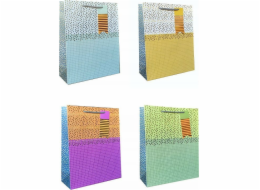JU-PITER Dekorativní dárková taška 4wz 17,5x23,5x8cm 937C mix cena za 1ks