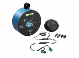 Shure AONIC 215 - sluchátka do uší s jedním měničem a 3,5mm kabelem (modrá)