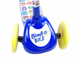 Dětská koloběžka Bimbo Bike, modrá/žlutá