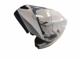 Moto přilba YM-925, M (57-58 cm), bílá
