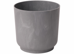 Květináč Forma Plast SATINA 4285-081, O 25 cm, šedá