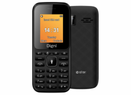 Mobilní telefon Estar Digni Mini, 32 MB, černý