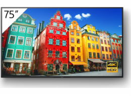 Sony Bravia Professional Displays FW-75BZ30J - 75" Třída úhlopříčky BRAVIA Professional Displays displej LCD s LED podsvícením - digital signage - 4K UHD (2160p) 3840 x 2160 - HDR - Direct LED