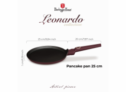 Pánev na palačinky s titanovým povrchem 25 cm Leonardo Collection BH-8025