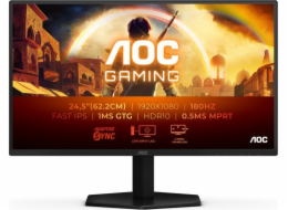 AOC G4 25G42E počítačový monitor 62,2 cm (24.5") 1920 x 1080 px Full HD LED Černá, Červená