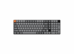 Bezdrátová nízkoprofilová klávesnice Keychron K17 Max RGB Brown Switch (černá) [K17M-H3].