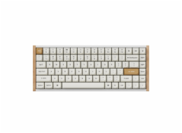 Klávesnice Keychron K2 HE Wireless RGB Nebula Magnetic Switch Keyboard (bílá) [K2H-Q1].