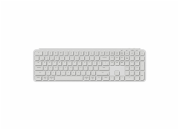 Ultra tenká bezdrátová klávesnice Keychron B6 Pro 2.4G (bílá) [B6P-K8].